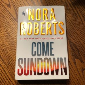 Nora Roberts hardcover book “Come Sundown”